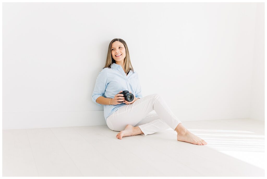 Headshot of an Austin Newborn and Family Photographer.