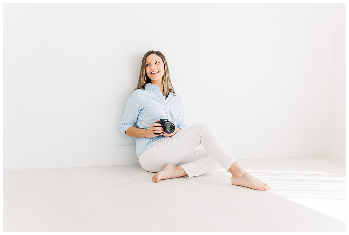 Headshot of an Austin Newborn and Family Photographer.